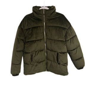 Green Puffer Jacket